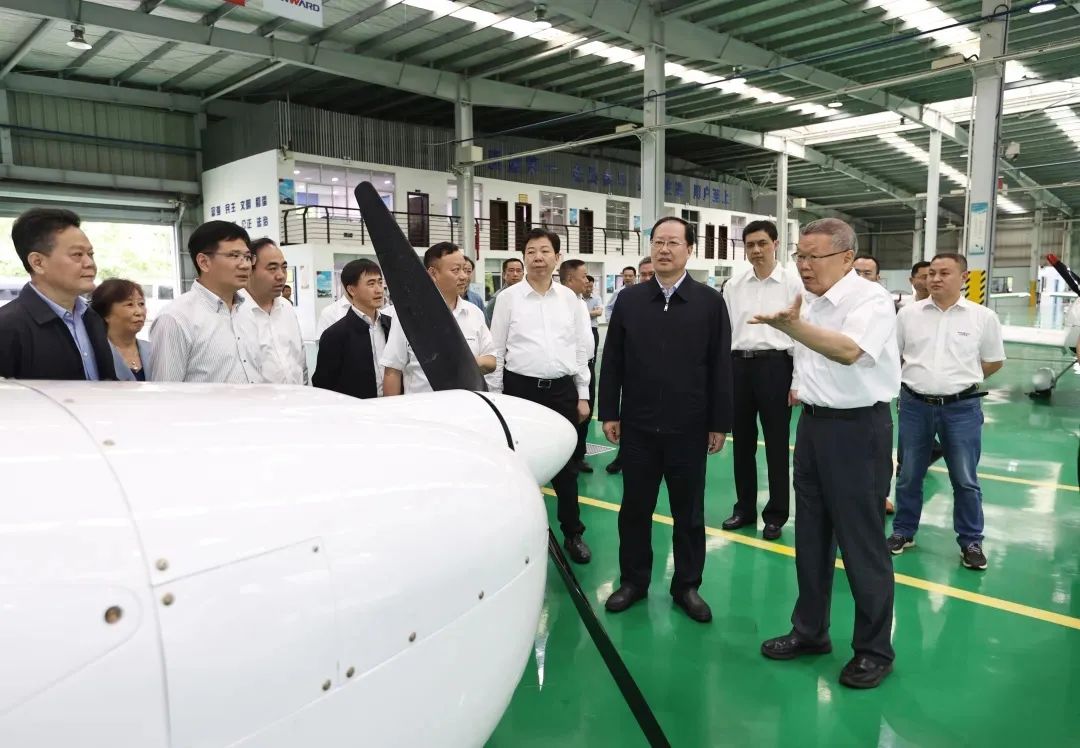 毛伟明调研必发集团科技：打造全国一流的通用航空产业基地