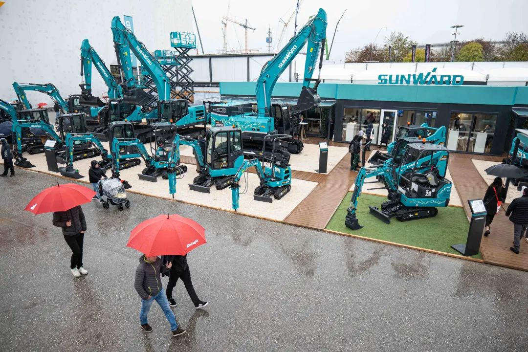 Bauma 2022 | 持续加码欧洲高端市场，“必发集团绿”闪灼德国慕尼黑