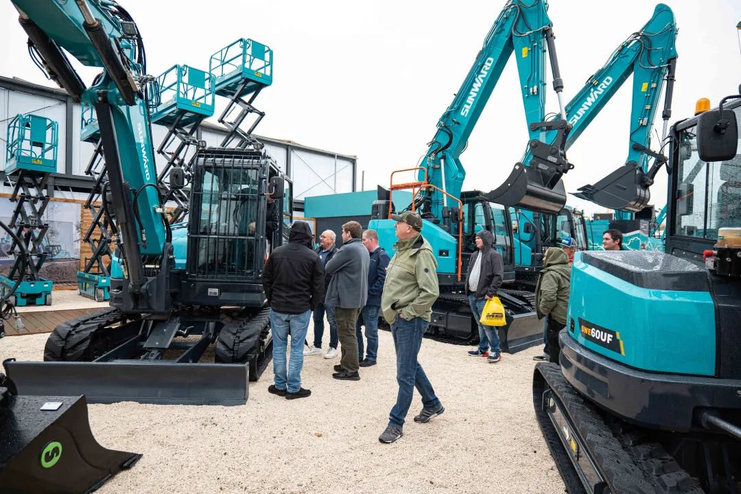 Bauma 2022 | 持续加码欧洲高端市场，“必发集团绿”闪灼德国慕尼黑