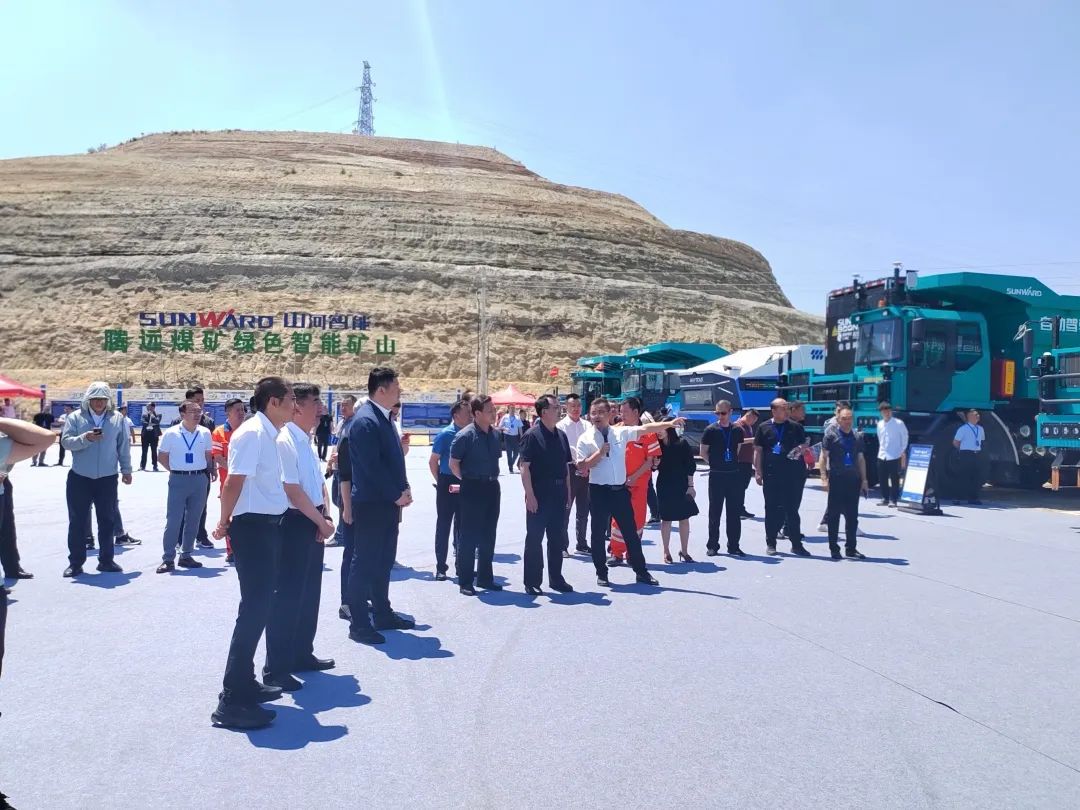 加码绿色矿山！“必发集团绿”亮相鄂尔多斯市煤矿三化融合现场推动会
