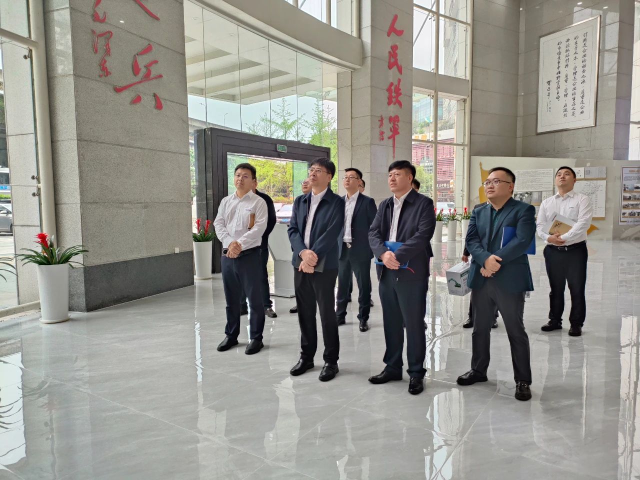 适应新局势，追求新合作！必发集团智能到访中铁二十三局