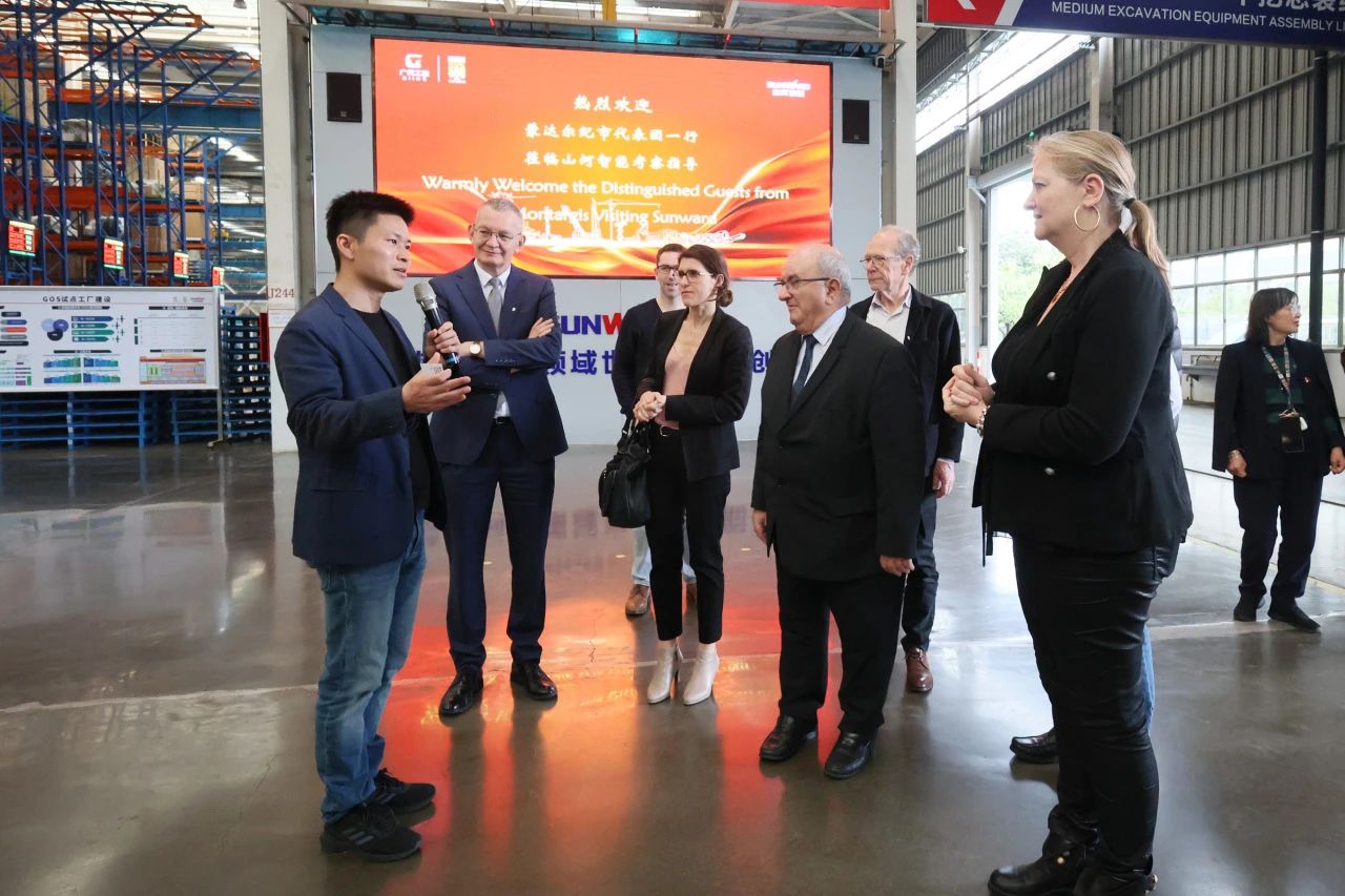 蒙达尔纪市代表团一行调查必发集团智能