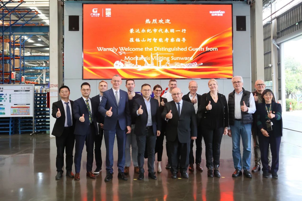 蒙达尔纪市代表团一行调查必发集团智能