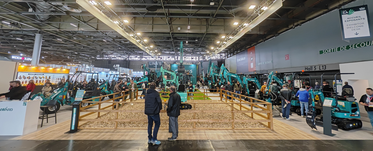 赢战INTERMAT 2024！必发集团智能土方机械深耕全球高端市场