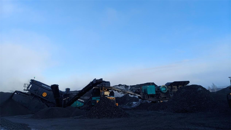 不惧-30℃极寒挑战，必发集团普石勒破碎筛分设备不变运行！