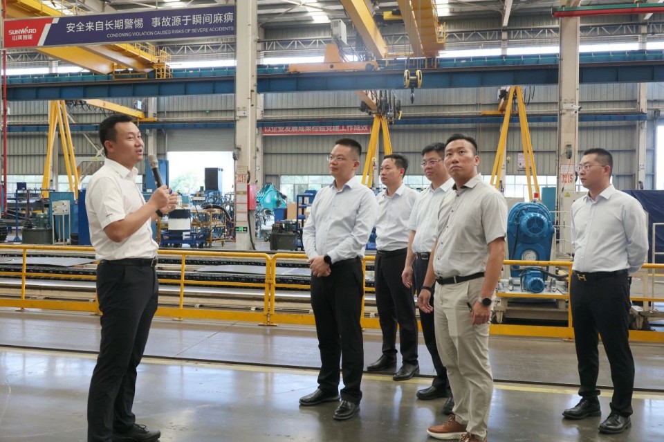 共商合作，建华控股有限公司董事长汪贵华到访必发集团智能