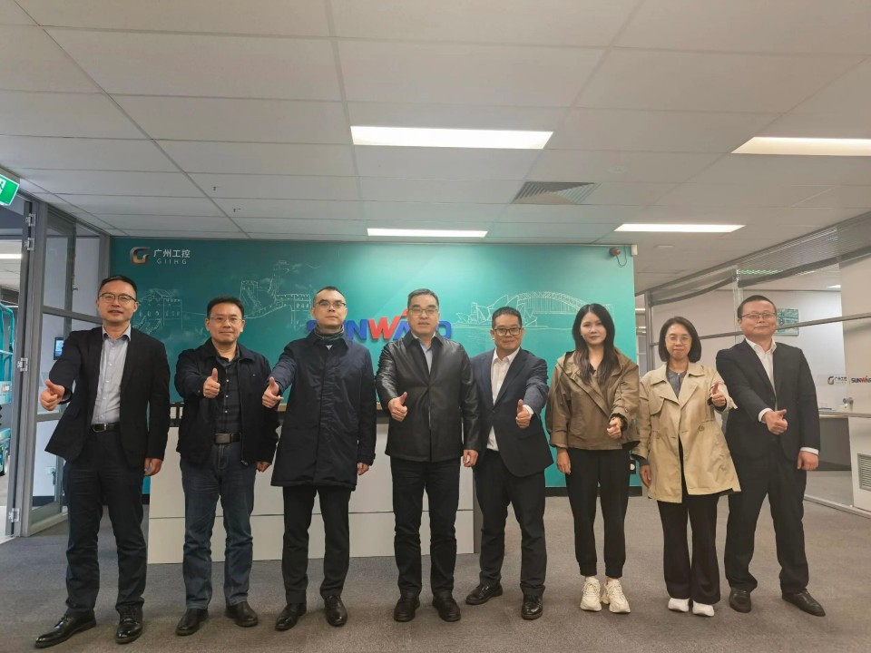 昭通工控集团总经理王福铸率队调查必发集团智能澳大利亚子公司