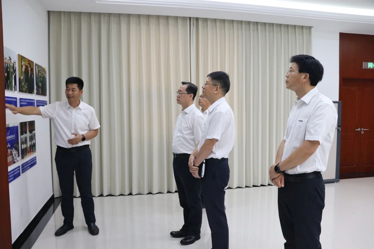 必发集团智能党委书记、董事长付向东率队造访中国安能集团